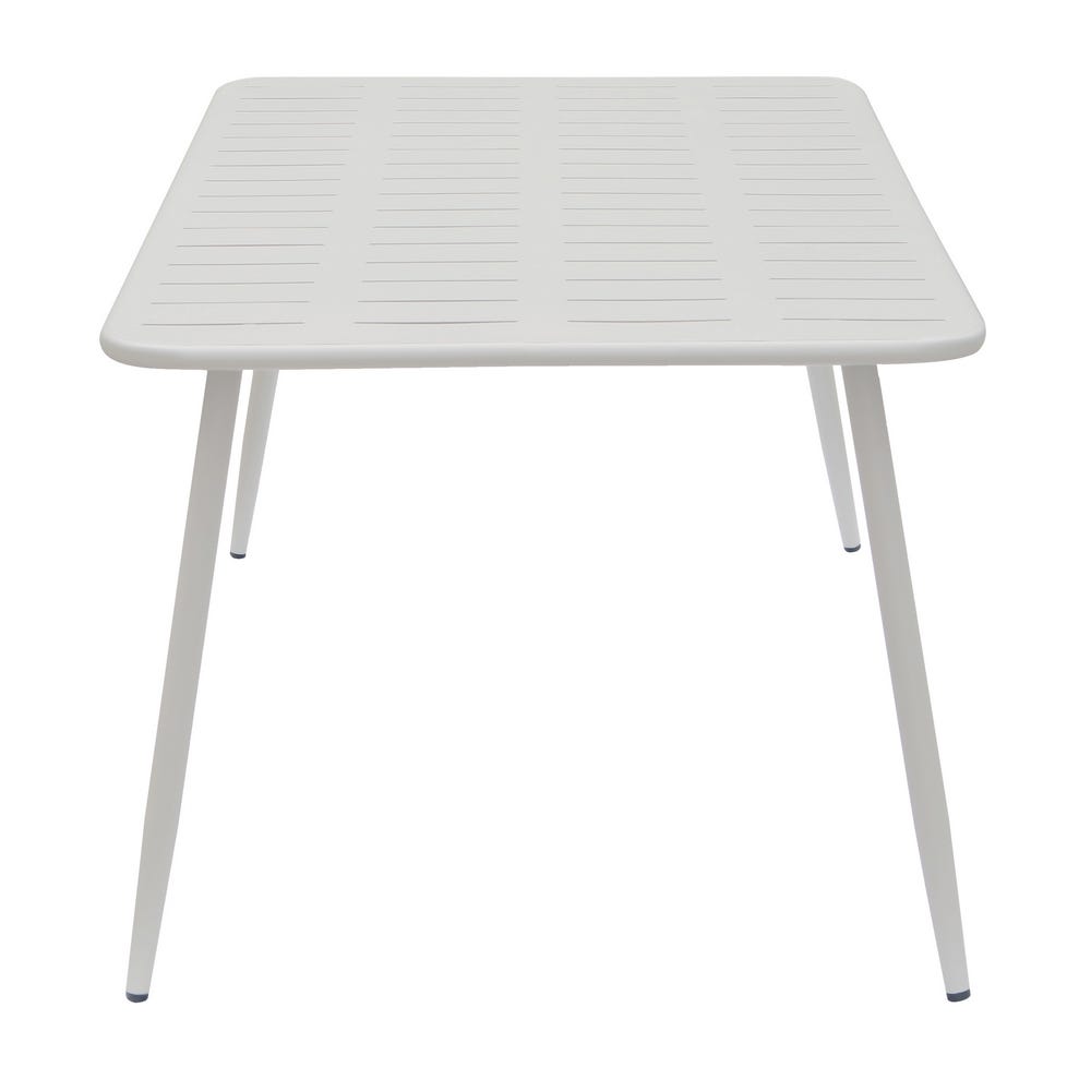 Pack x2 Mesas de Comedor Pankow | Diseño Nórdico Color Blanco - 150 cm - Imagen 3