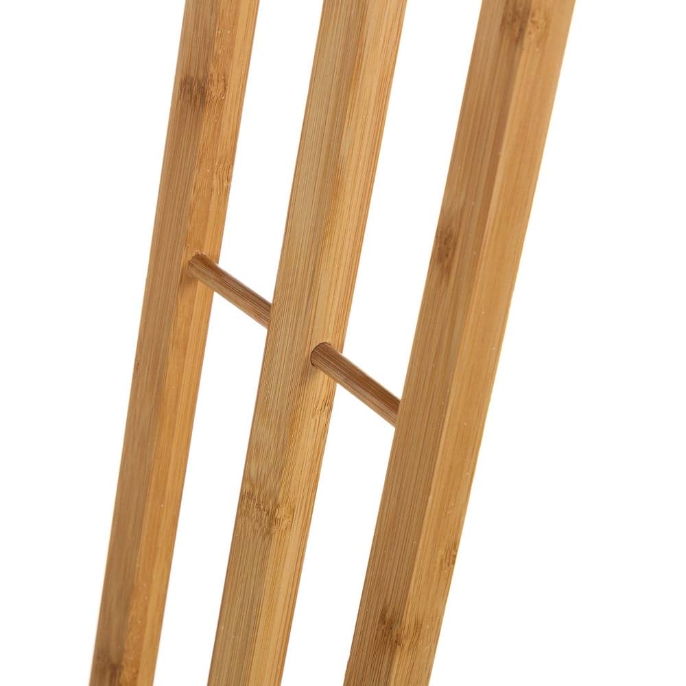 Toallero de Bambú 3 Brazos 40x24x82 cm con Estructura de 38x22 mm - Imagen 4