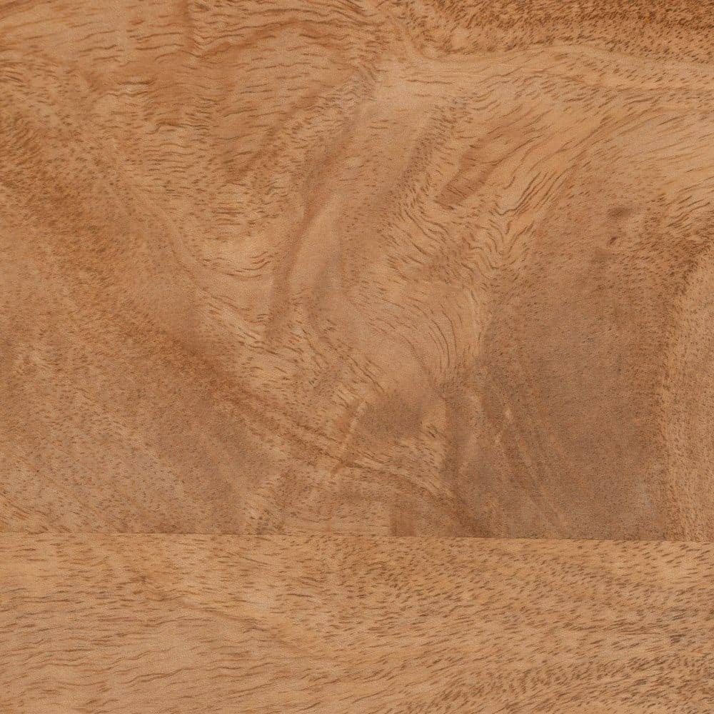 Banqueta-Baúl Natural de Madera de Mango con Cojín de Espuma - Almacenamiento Estilo Minimalista 51 cm - Imagen 8