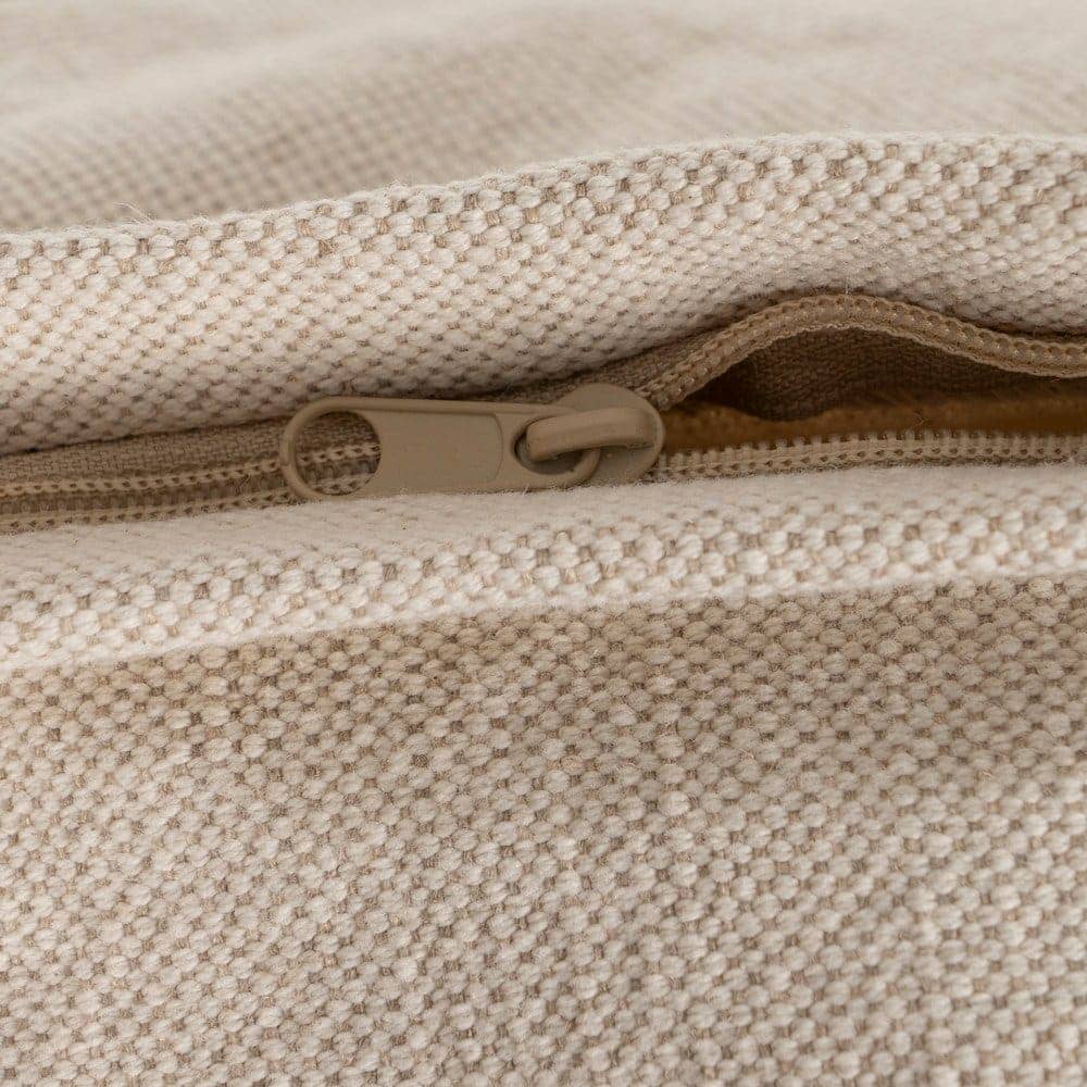 Chaise Longue Izquierda en Crema y Madera de Pino 160 cm - Sofisticación y Confort para tu Salón, Desenfundable y Ergonómica - Imagen 11