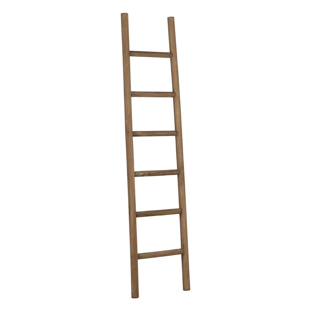 Escalera Natural de Madera de Roble para Decoración - 189 cm, Estilo Elegante y Funcional - Imagen 3