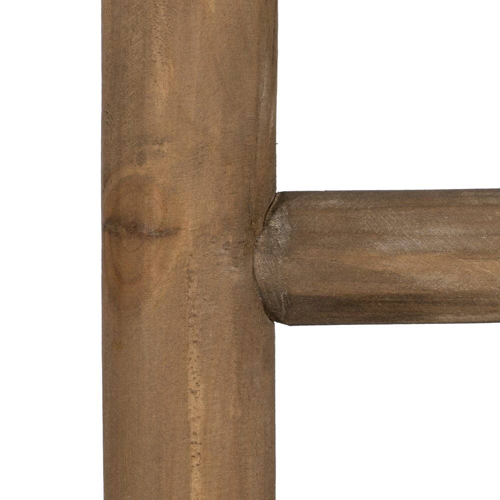 Escalera Natural de Madera de Roble para Decoración - 189 cm, Estilo Elegante y Funcional - Imagen 5