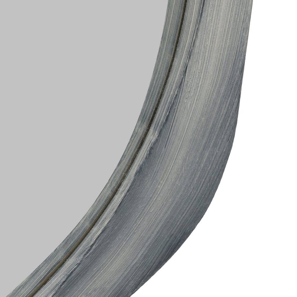 Espejo Vertical Blanco Rozado de Madera de Paulonia - 175 cm para Espacios Luminosos con Anillas de Sujeción - Imagen 6