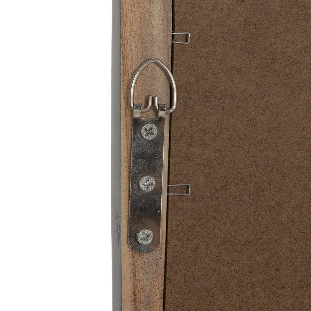 Espejo Vertical Blanco Rozado de Madera de Paulonia - 175 cm para Espacios Luminosos con Anillas de Sujeción - Imagen 9