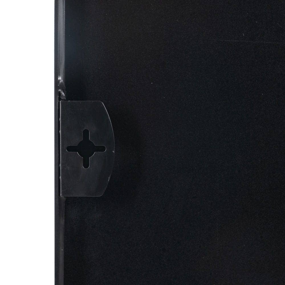 Espejo Decorativo Moderno de Aluminio y Cristal Negro 101 cm - Diseño Elegante y Funcional para Hogar y Oficina - Imagen 7
