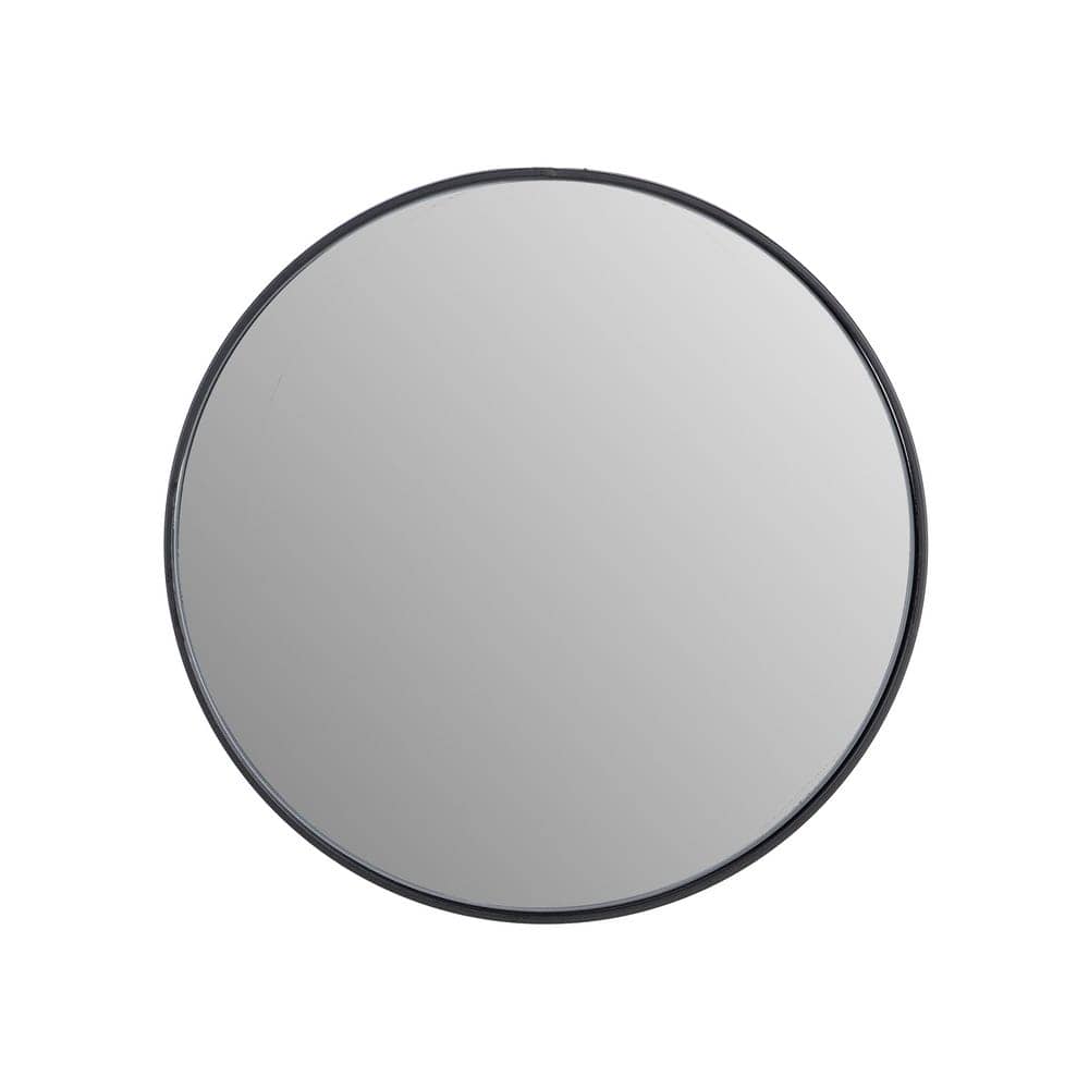 Espejo Decorativo de Metal y Cristal Gris 40 cm - Diseño Moderno y Elegante para Baños, Pasillos y Dormitorios - Imagen 2