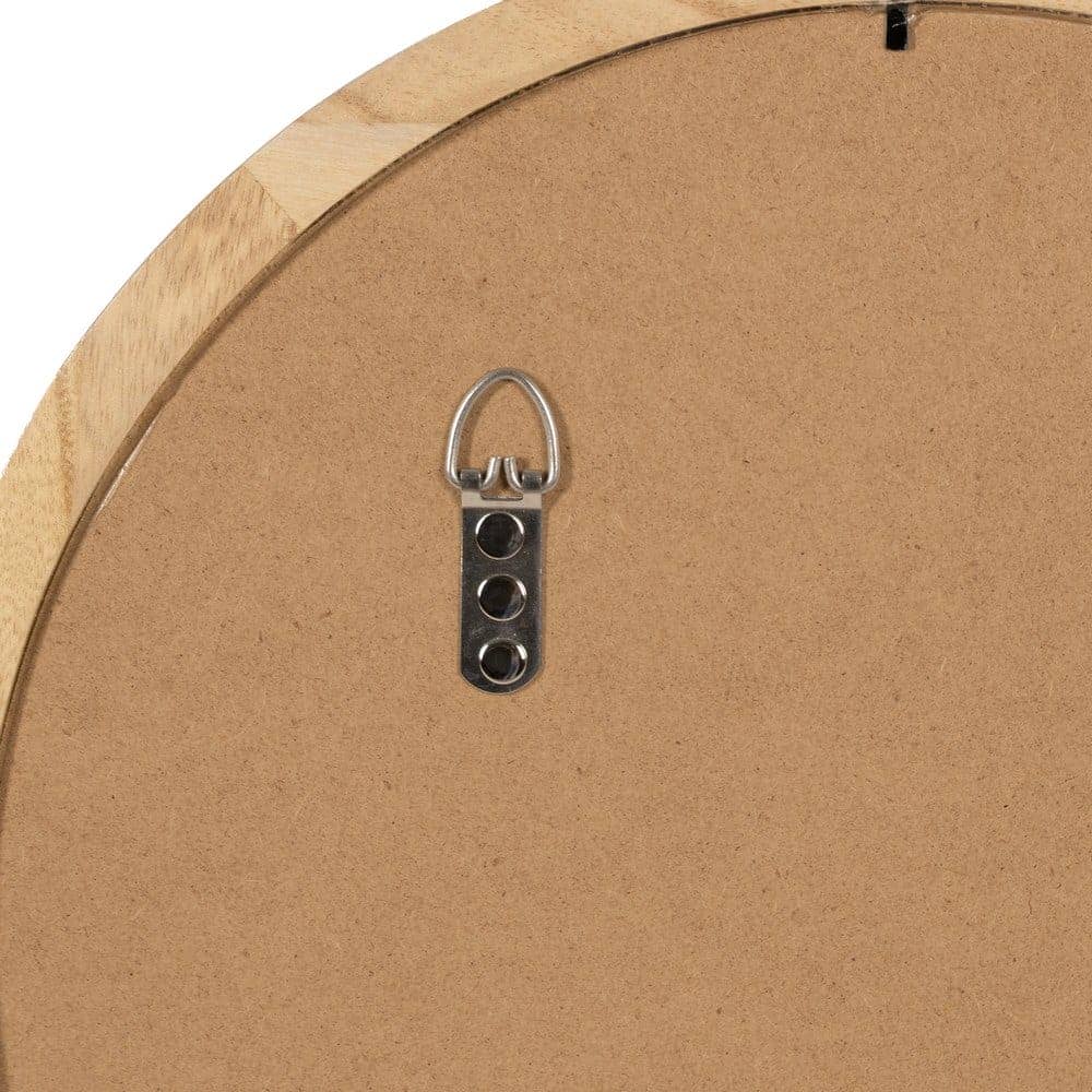 Espejo Decorativo Natural de Madera de Pino 40 cm - Diseño Elegante y Moderno para Tu Hogar - Imagen 6