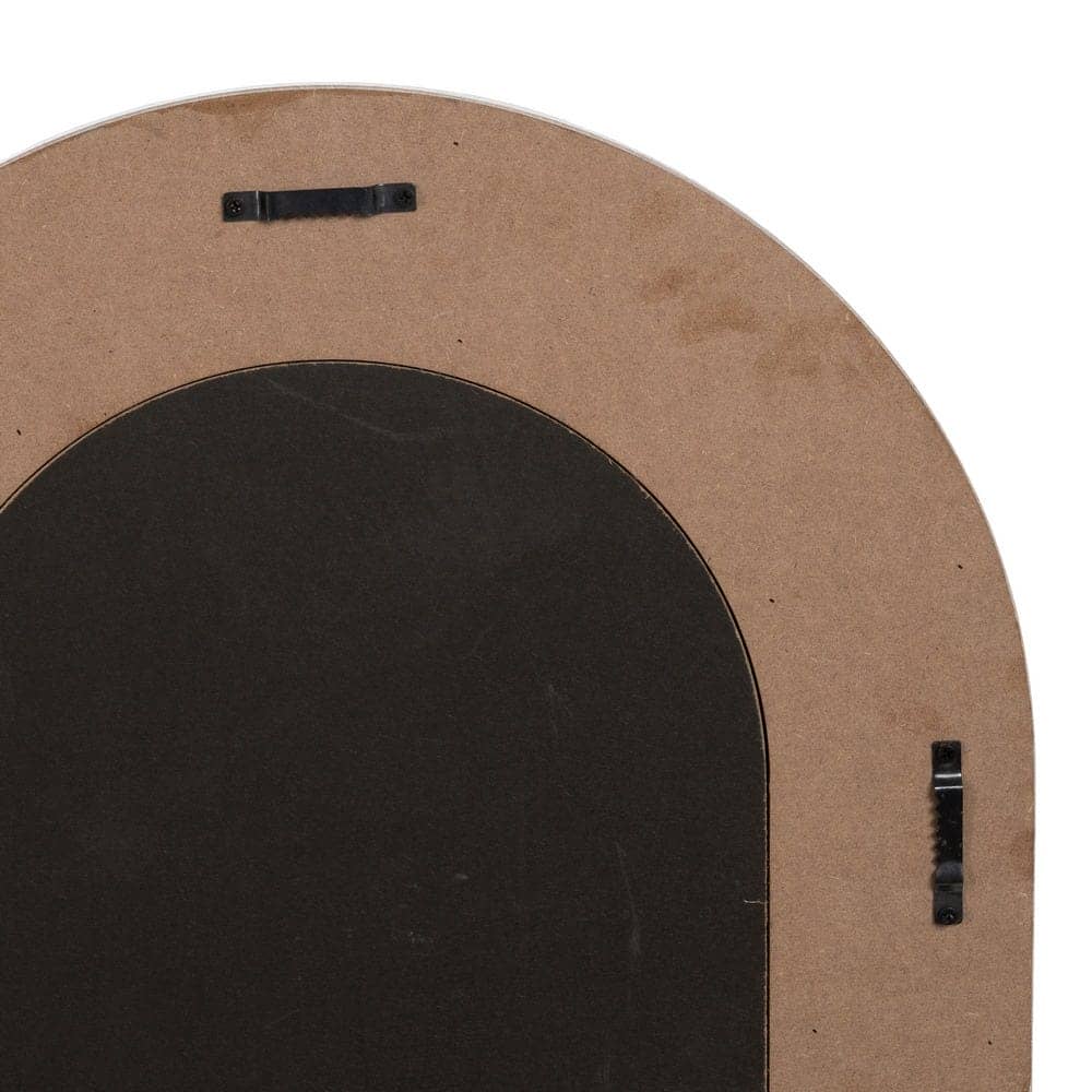 Espejo Natural de DM y Cristal 85 cm - Diseño Elegante con Marco de Madera, Ideal para Salón, Entrada y Dormitorio - Imagen 6