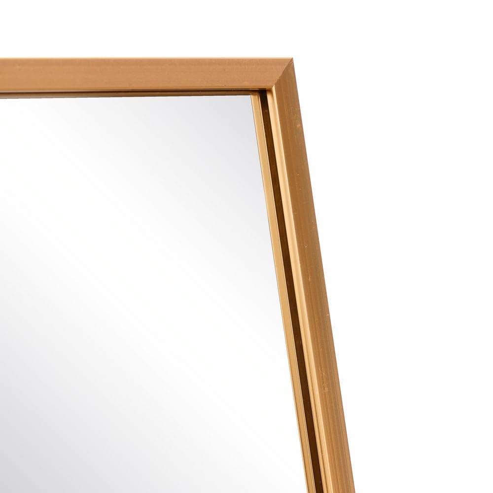 Espejo de Oro Aluminio-Cristal 160 cm - Elegancia y Sofisticación para tu Hogar - Imagen 3