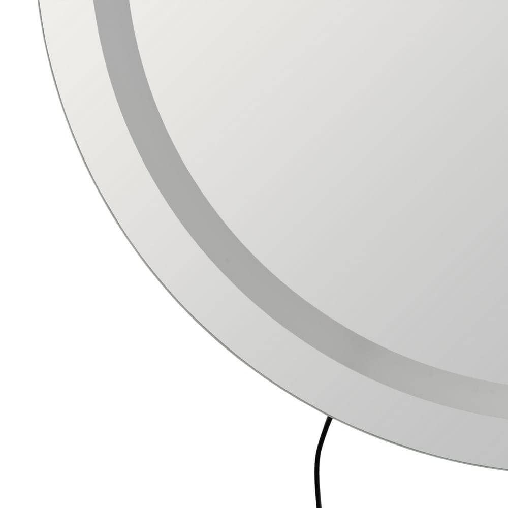 Espejo Ovalado con Luz LED 80 cm - Iluminación Táctil, Temperatura de 4500K, Incluye Cable y Clavija Europea - Imagen 5