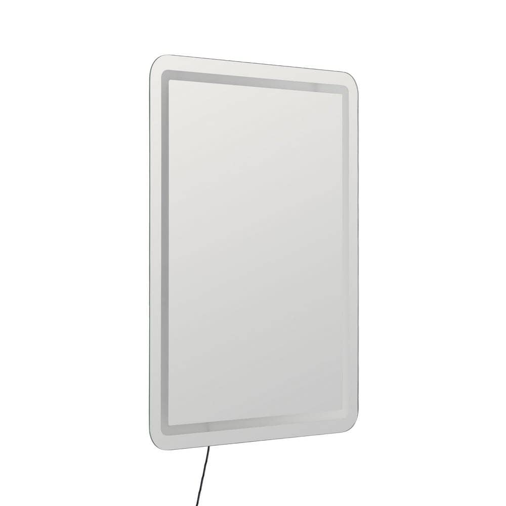 Espejo Rectangular con Luz LED 80 cm - Iluminación Táctil, Temperatura de 4500K, Incluye Anclaje y Cable para Enchufe Europeo - Imagen 3