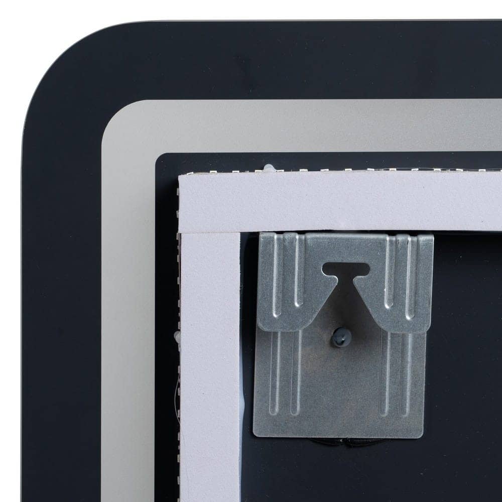 Espejo Rectangular con Luz LED 80 cm - Iluminación Táctil, Temperatura de 4500K, Incluye Anclaje y Cable para Enchufe Europeo - Imagen 7