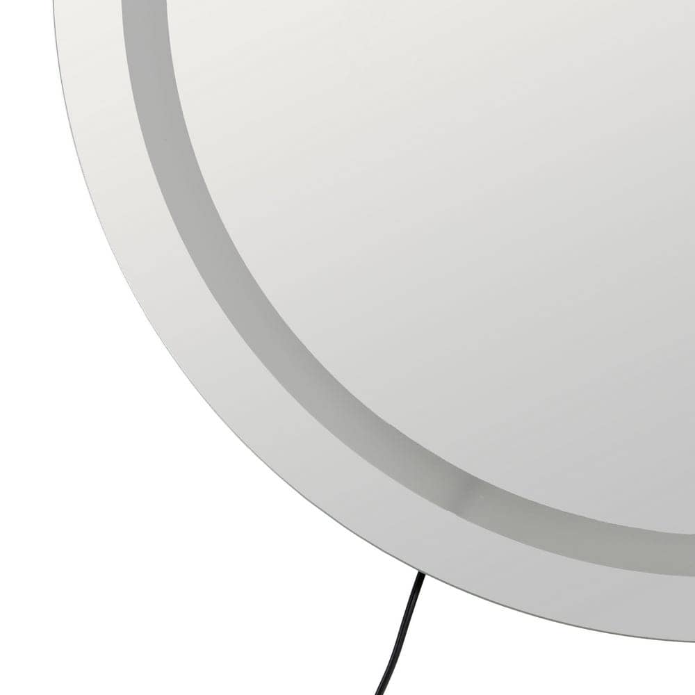 Espejo Redondo con Luz LED 60 cm - Iluminación Táctil, Temperatura de 4500K, Incluye Cable y Clavija Europea - Imagen 5