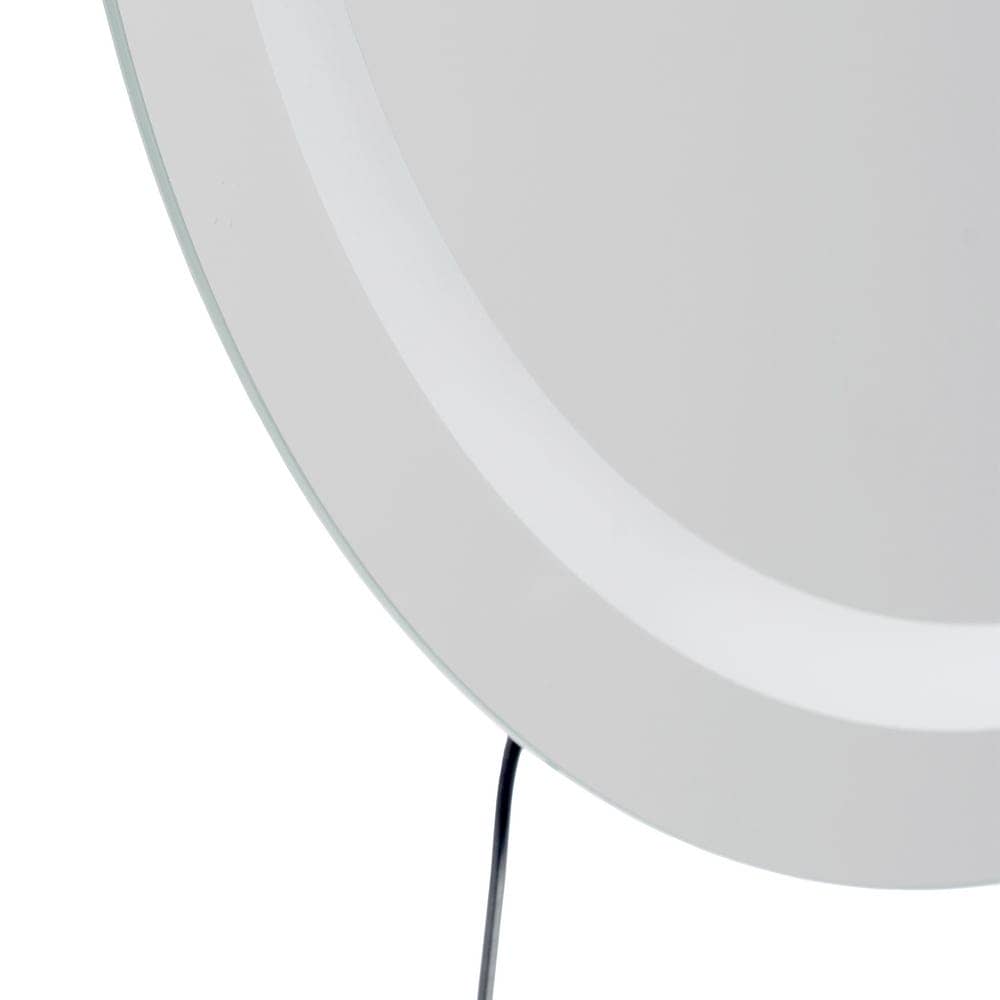 Espejo Redondo con Luz LED 60 cm - Iluminación Táctil, Temperatura de 4500K, Incluye Cable y Clavija Europea - Imagen 6