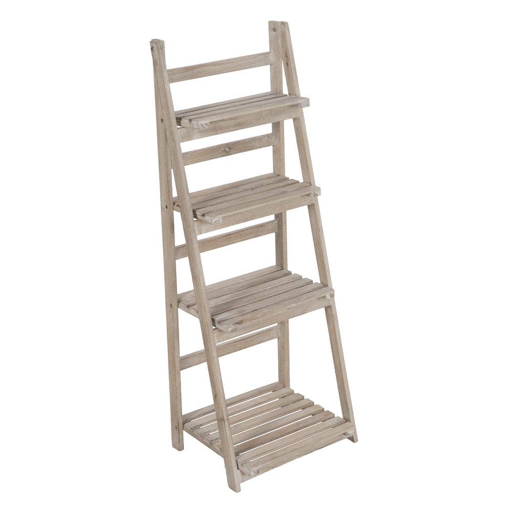 Estantería de Madera Natural para Oficina 50 cm - Sin Montaje, Diseño Elegante y Funcional, Medidas de Estantes 35x16.5 - 35x20.5 - 35x25 - 35x34 cm - Imagen 2