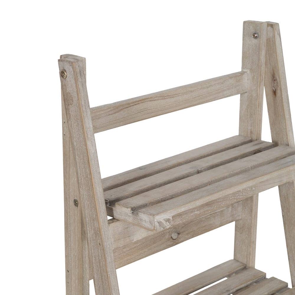 Estantería de Madera Natural para Oficina 50 cm - Sin Montaje, Diseño Elegante y Funcional, Medidas de Estantes 35x16.5 - 35x20.5 - 35x25 - 35x34 cm - Imagen 3
