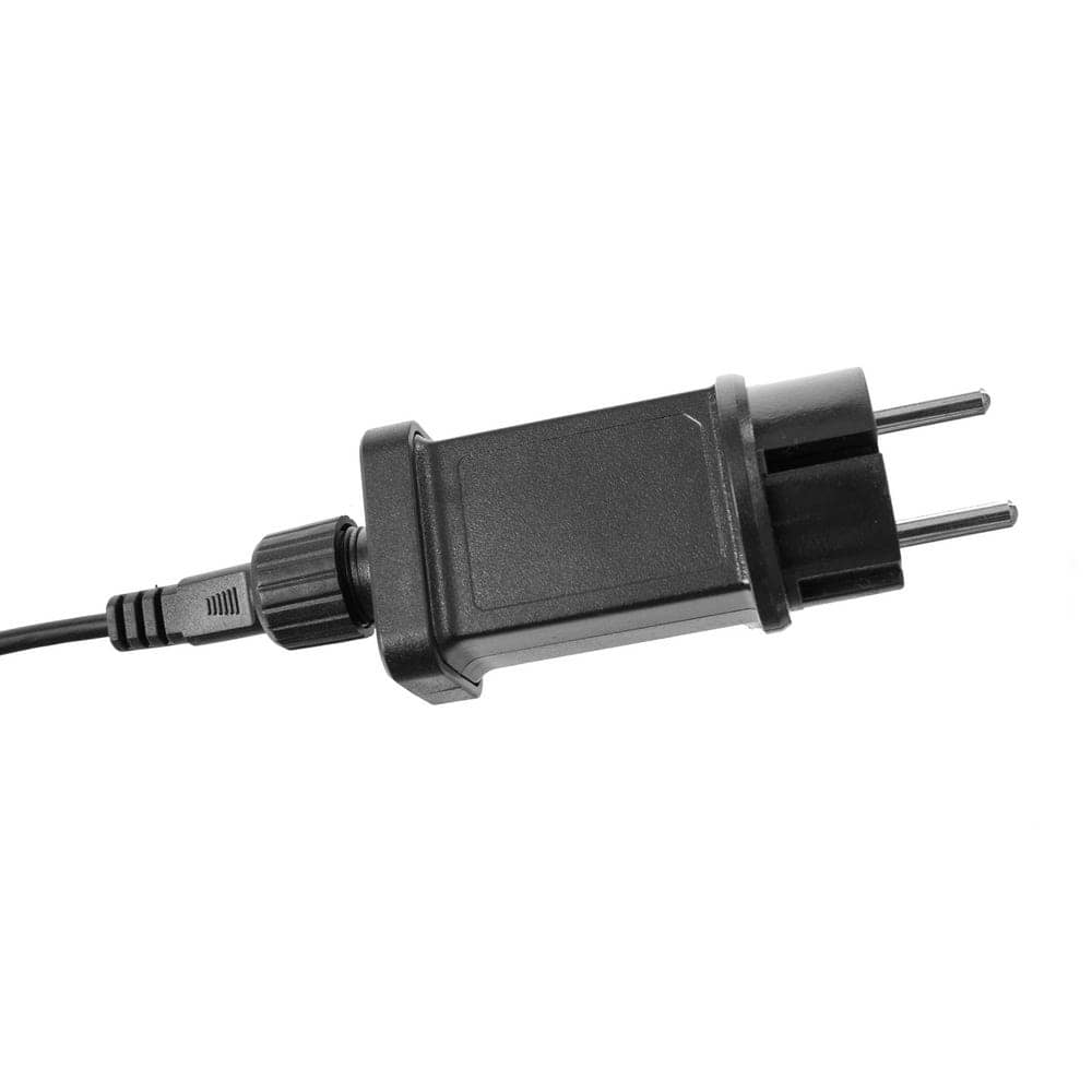 Guirnalda de 12 Luces LED Edison de 7 m con Cable Negro - Bombillas de Luz Cálida 2200K, Eficiencia Energética A++, IP44 - Imagen 5