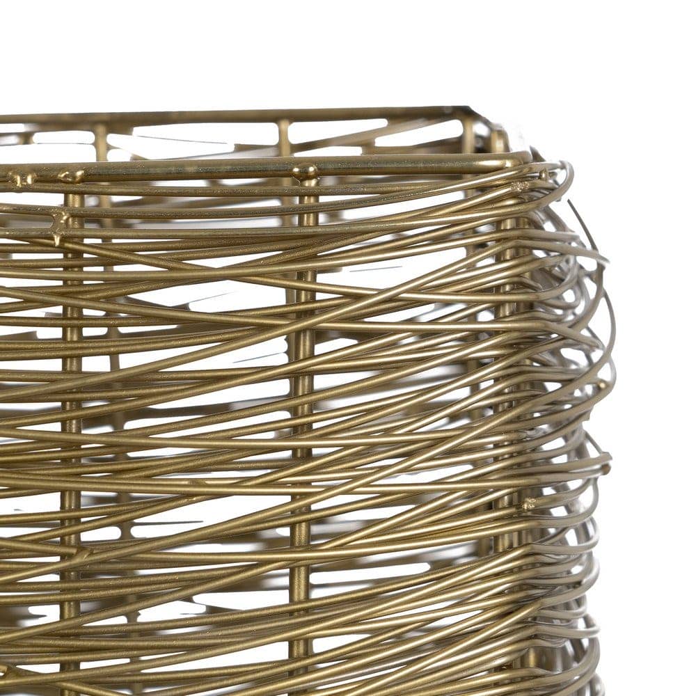 Jarrón Dorado de Acero Inoxidable de 20 cm - Elegante Decoración para el Hogar - Imagen 4