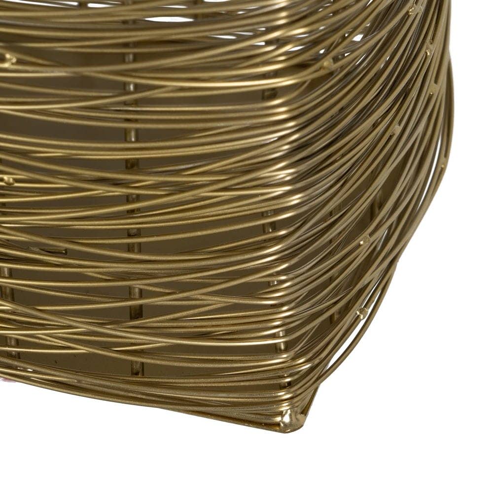 Jarrón Dorado de Acero Inoxidable de 20 cm - Elegante Decoración para el Hogar - Imagen 6
