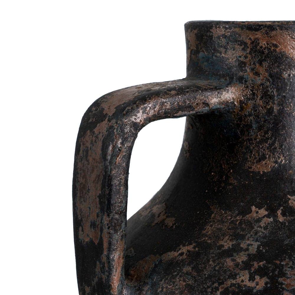 Jarrón de Terracota Marrón de 51 cm - Decoración Elegante y Natural para el Hogar - Imagen 4