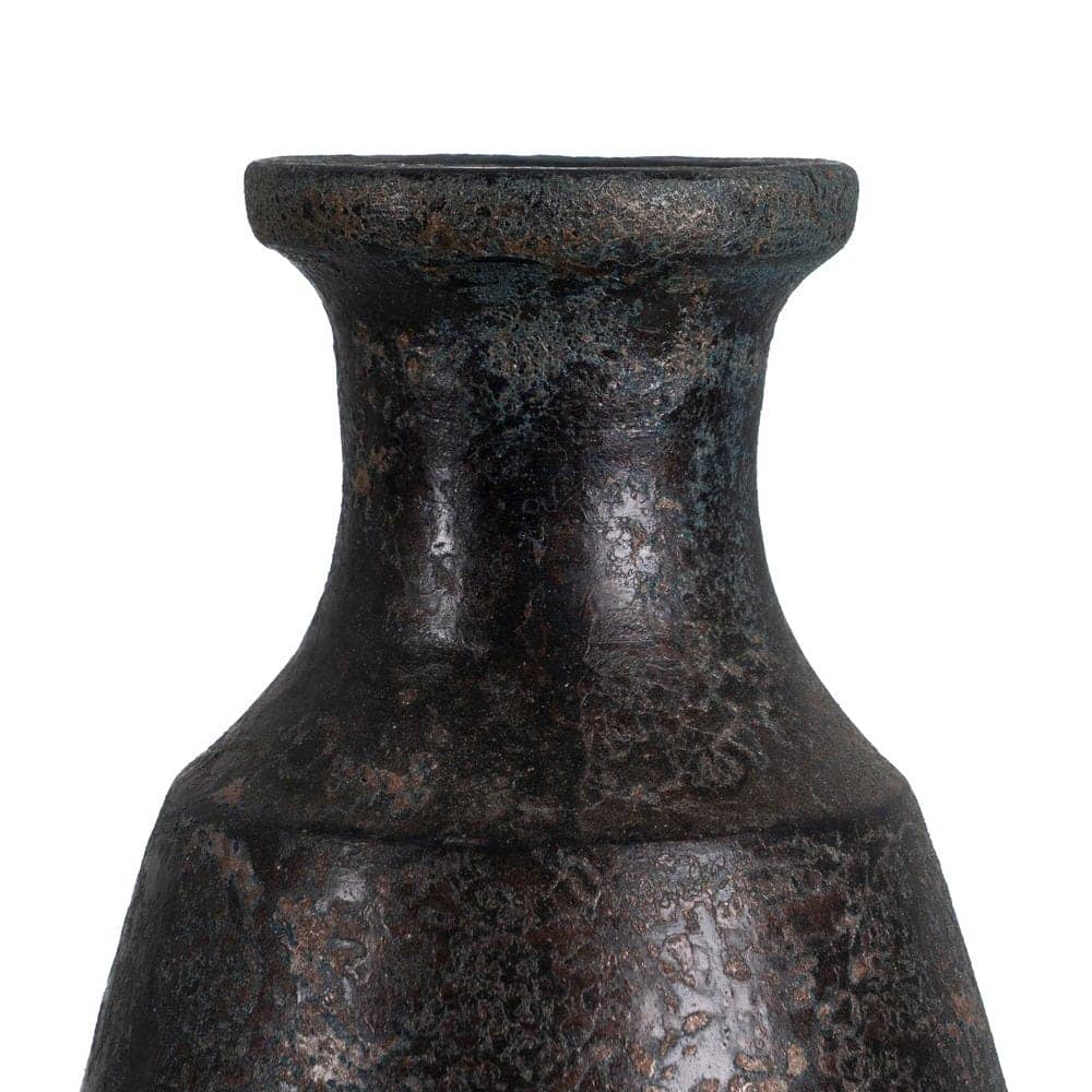 Jarrón de Terracota Marrón de 51 cm - Decoración Elegante para el Hogar, Ideal sin Agua - Imagen 4