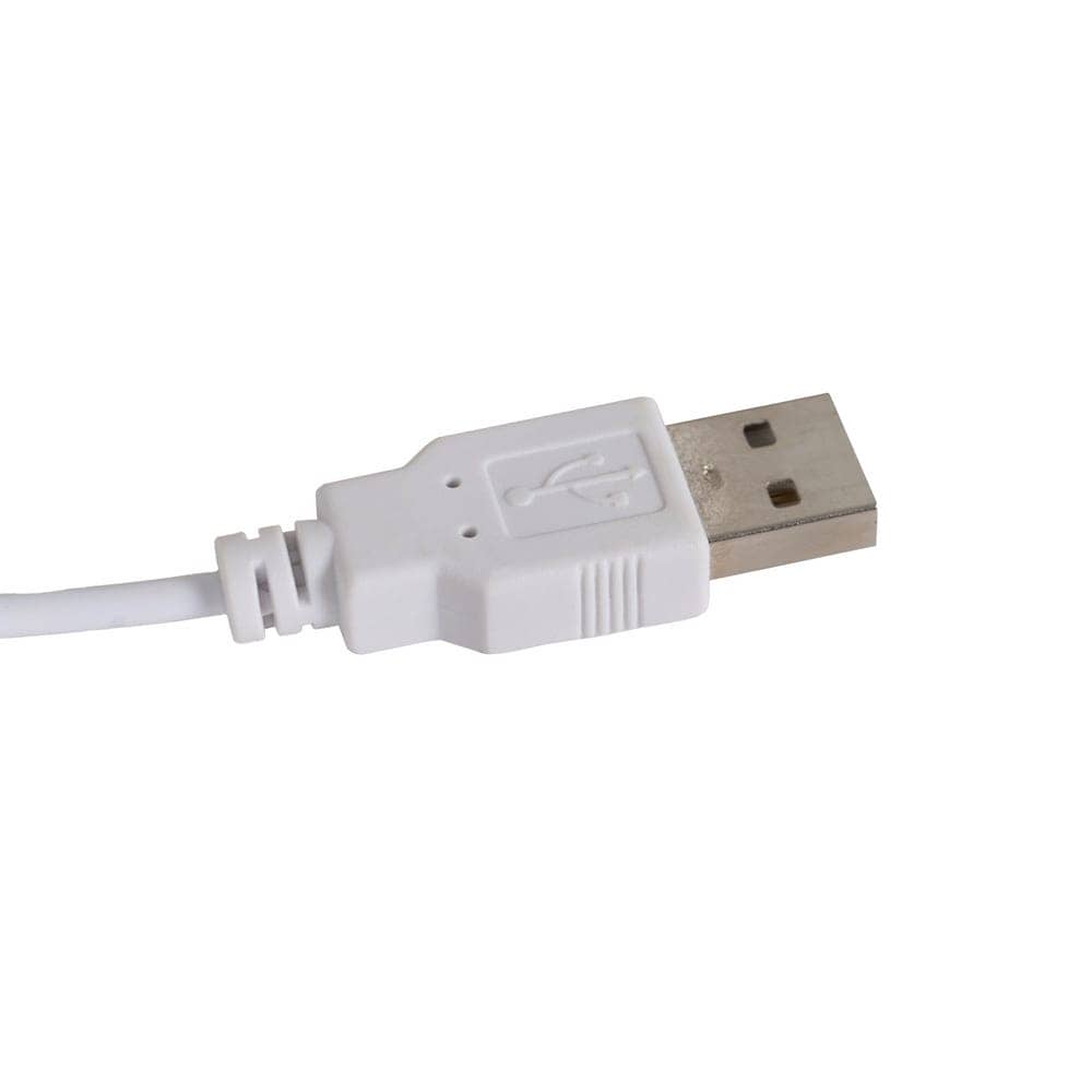 Lámpara de Mesa Beige de Poliresina con Pantalla de PVC y Luz Cálida 2700K - Bombilla G4 Incluida, 19,5 cm - Imagen 6