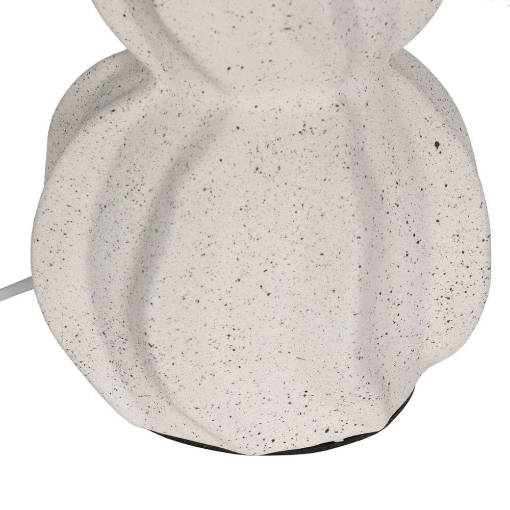 Lámpara de Mesa Cerámica Multicolor de 60 cm - Base de Cerámica y Tulipa de Tejido 100% Poliéster, Casquillo E27, Ideal para Decoración de Interiores - Imagen 5