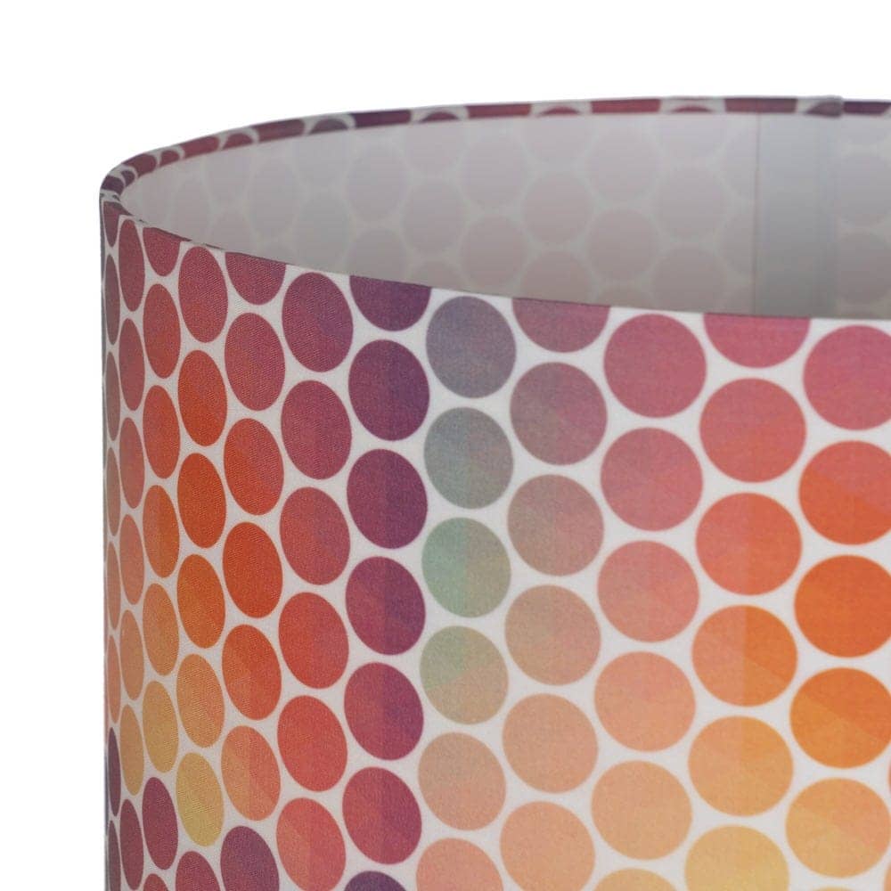 Lámpara de Mesa Cerámica Rosa con Base Metálica - 60,5 cm de Altura, Tulipa de Tejido 100% Poliéster, Casquillo E27, Ideal para Decoración Moderna - Imagen 2