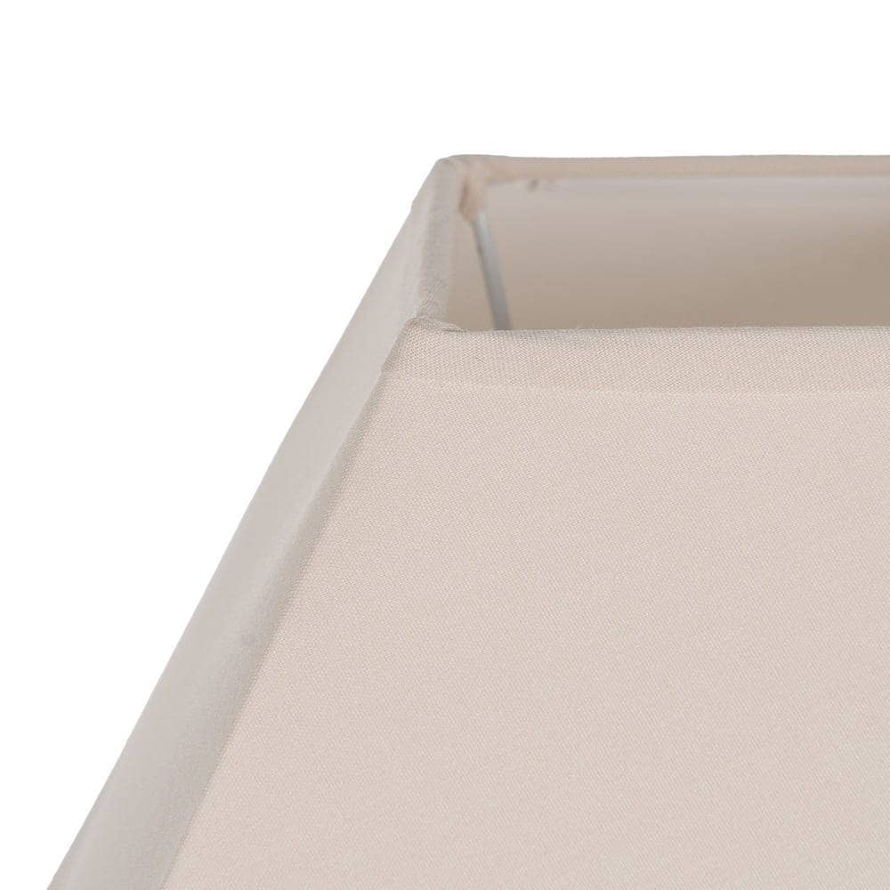 Lámpara de Mesa de Resina y Tejido Gris de 100 cm - Diseño Elegante con Tulipa de Algodón y Lino, Ideal para Decoración Moderna - Imagen 2