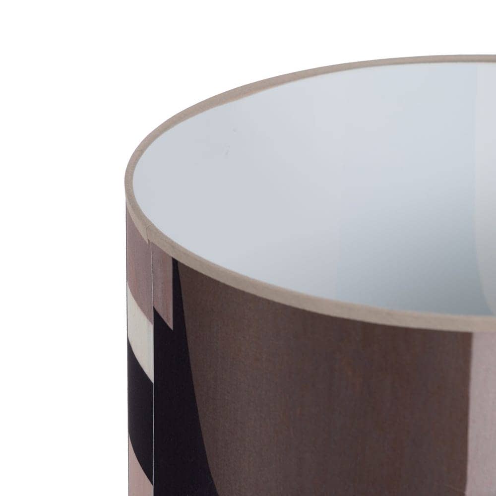 Lámpara de Mesa Marrón de Tejido y Metal de 52 cm - Estilo Moderno, Casquillo E27, Ideal para Decoración Interior - Imagen 2