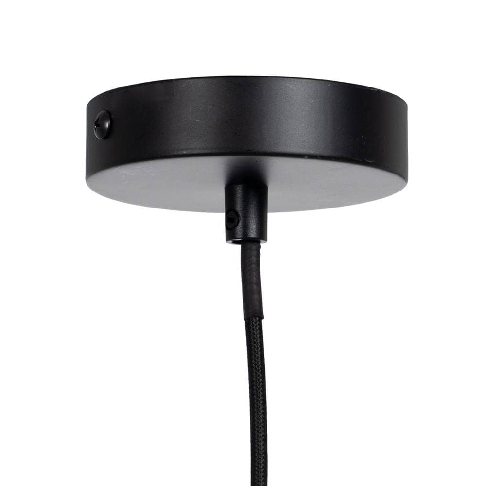 Lámpara de Techo Beige de Tejido y Metal E27 - 59,5 cm, Ideal para Decoración Moderna - Imagen 7