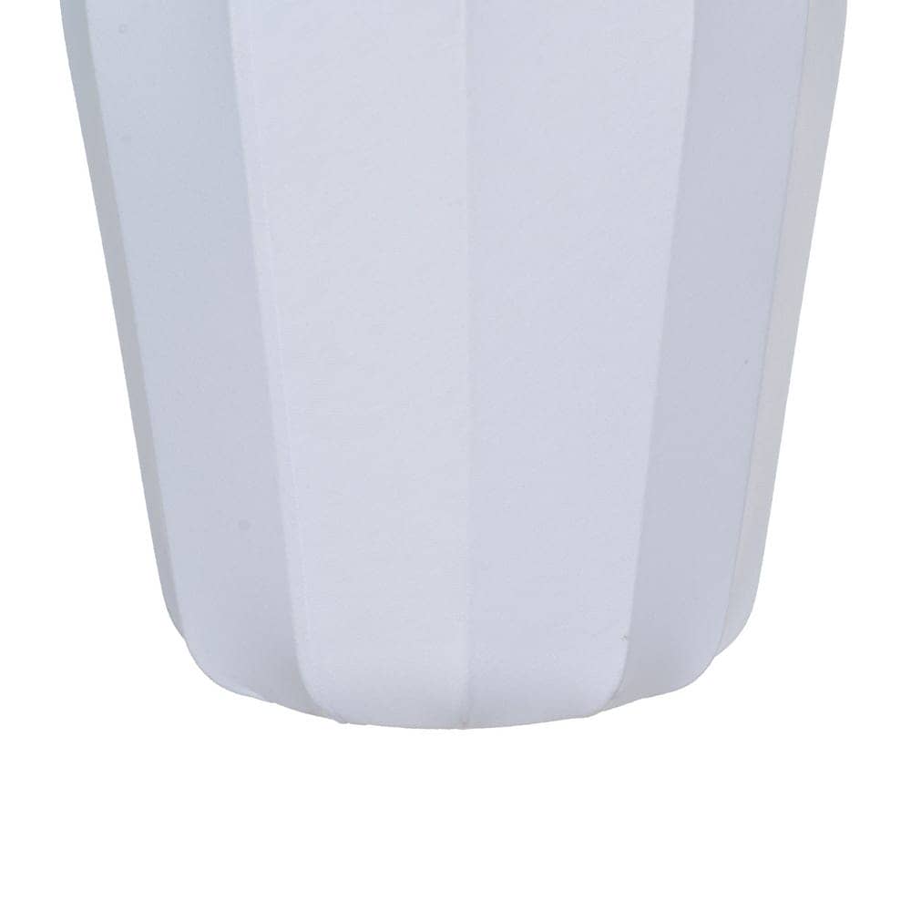 Lámpara de Techo Blanca de Tejido 47 cm - Estilo Moderno, E27, 220-240V, Ideal para Salones y Comedores - Imagen 3