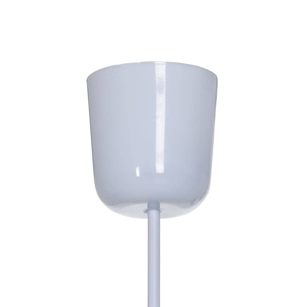 Lámpara de Techo Blanca de Tejido 47 cm - Estilo Moderno, E27, 220-240V, Ideal para Salones y Comedores - Imagen 6
