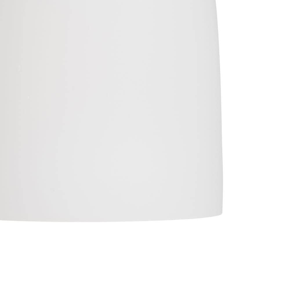 Lámpara de Techo Blanca y Dorada de Cristal y Metal - Diseño Elegante de 36 cm, E27, 1x60W Máx, Ideal para Decoración Moderna - Imagen 2