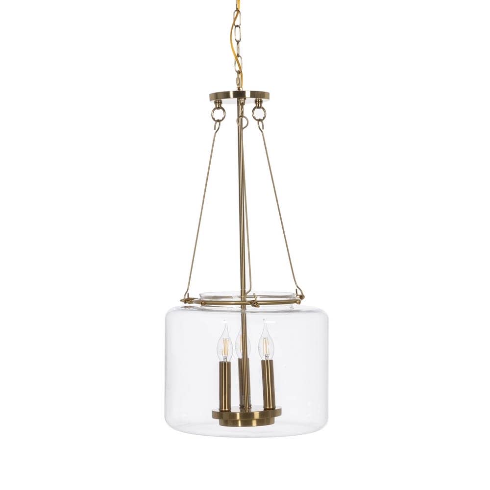 Lámpara de Techo de Oro y Cristal de 72 cm - Elegante Iluminación de Hierro y Cristal para Decoración Moderna - Imagen 2