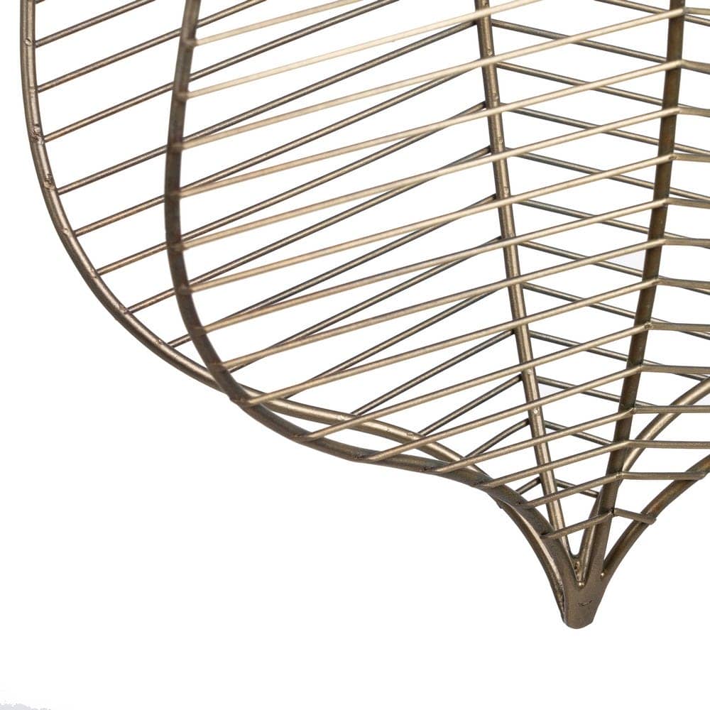 Lámpara de Techo de Metal en Oro Viejo - 25 cm, Casquillo E27, Ideal para Decoración Interior - Imagen 5