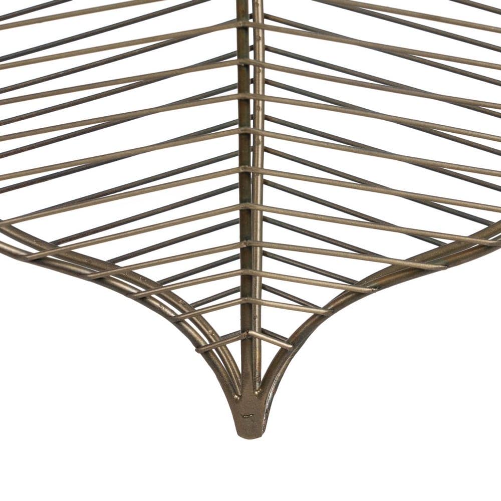 Lámpara de Techo de Metal en Oro Viejo - 25 cm, Casquillo E27, Ideal para Decoración Interior - Imagen 6
