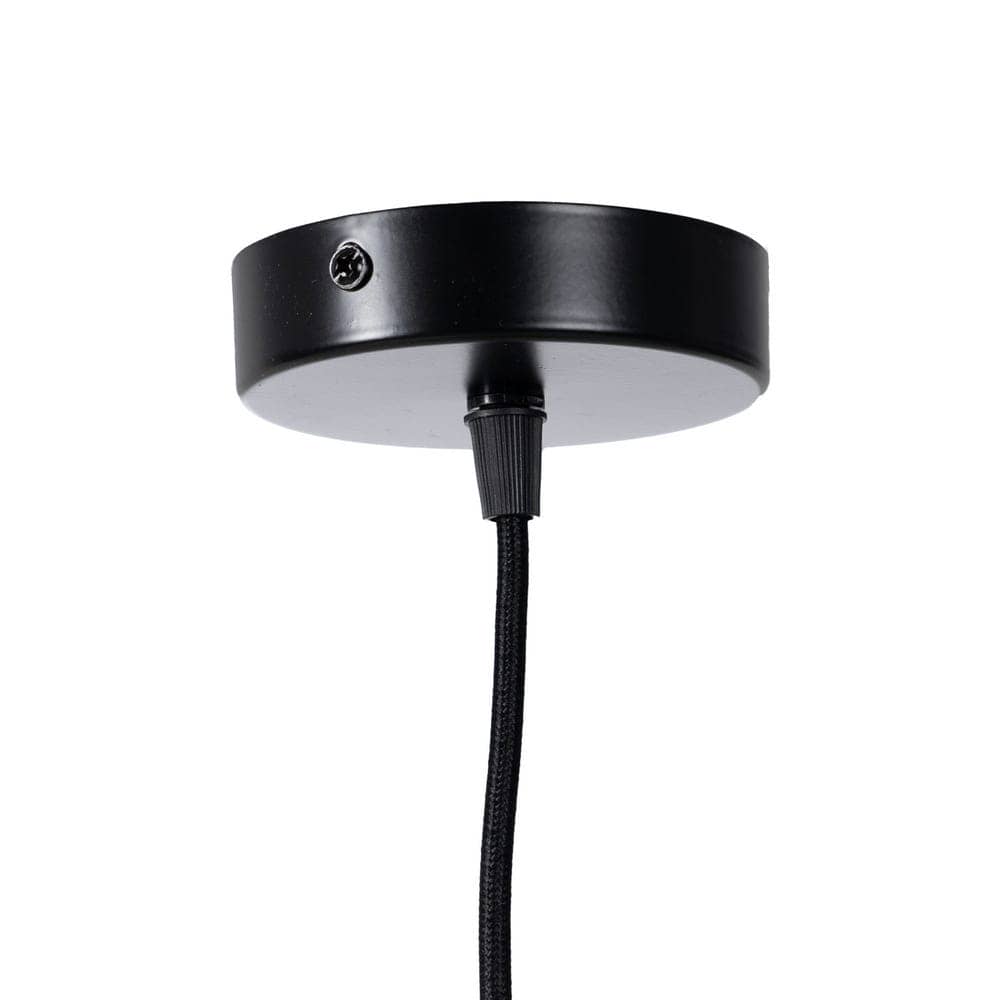 Lámpara de Techo de Fibra Natural 32 cm - Estilo Rafia, Casquillo E27, 1x40W Máx, Cable 110 cm - Decoración Moderna para Hogar - Imagen 7