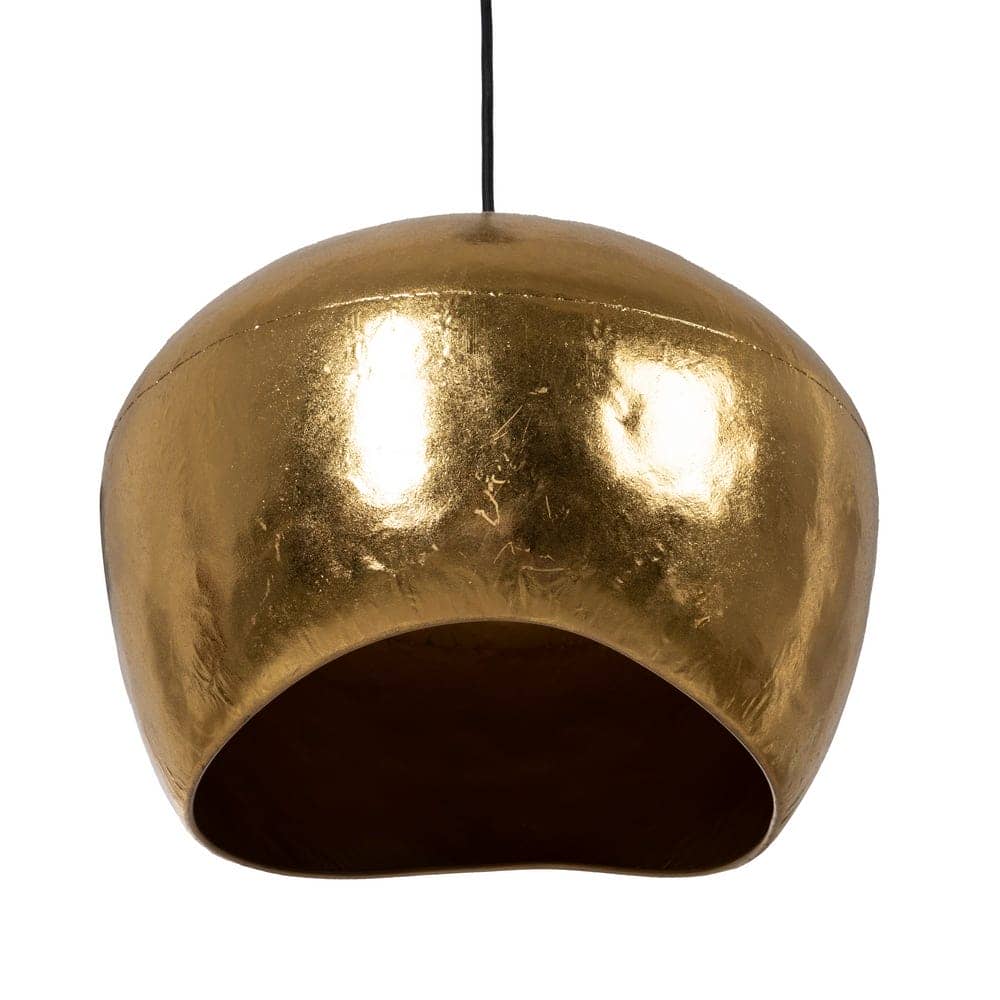 Lámpara de Techo Pequeña de Metal Oro 26 cm - Diseño Elegante, Voltaje 220-240V, Bombilla E27 (No Incluida) - Imagen 2