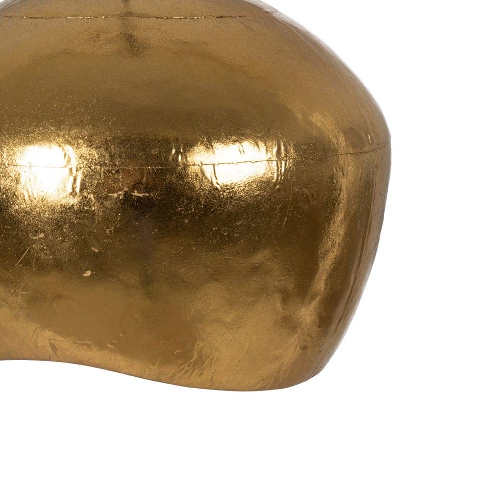 Lámpara de Techo Pequeña de Metal Oro 26 cm - Diseño Elegante, Voltaje 220-240V, Bombilla E27 (No Incluida) - Imagen 3