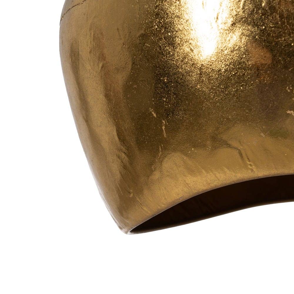 Lámpara de Techo Pequeña de Metal Oro 26 cm - Diseño Elegante, Voltaje 220-240V, Bombilla E27 (No Incluida) - Imagen 4
