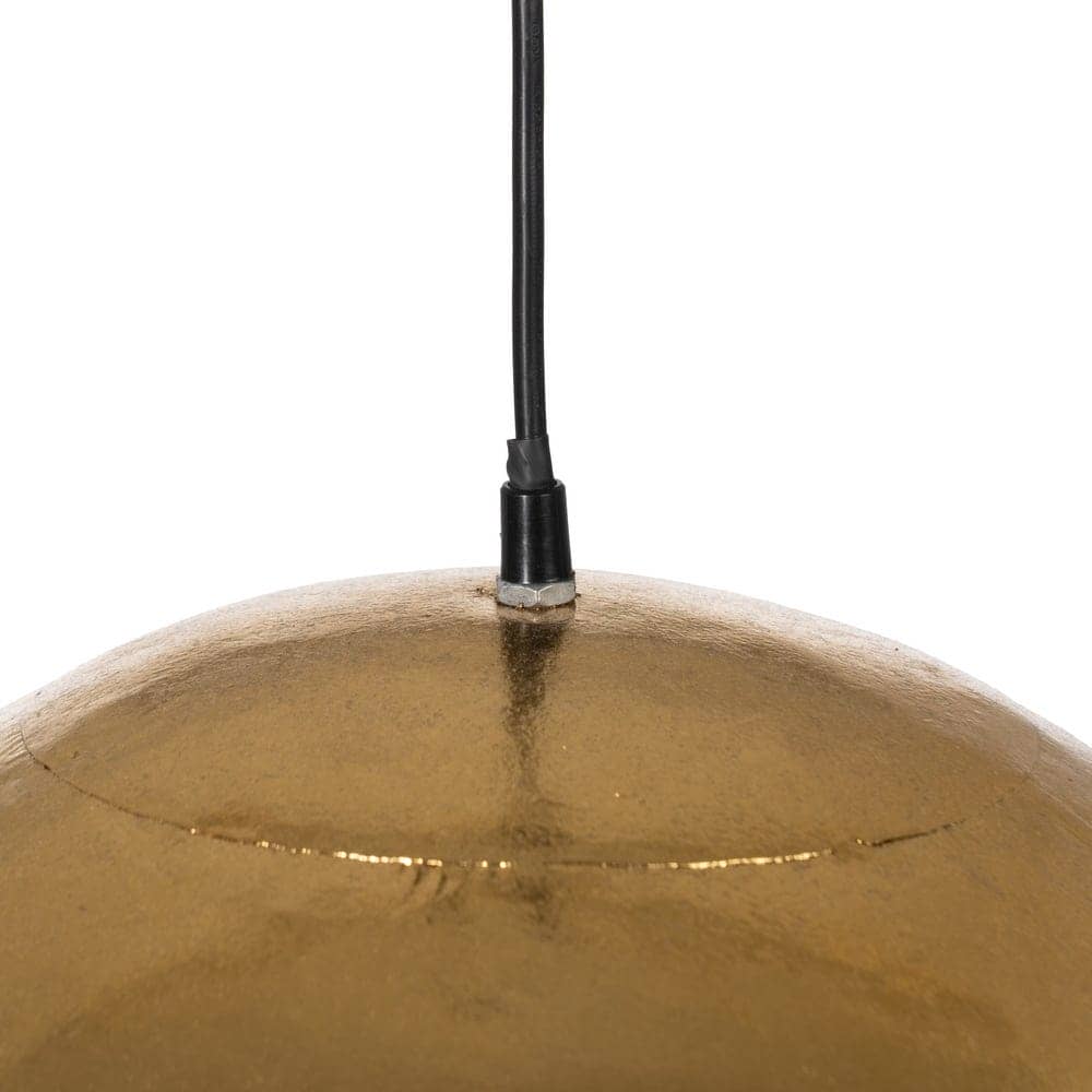 Lámpara de Techo Pequeña de Metal Oro 26 cm - Diseño Elegante, Voltaje 220-240V, Bombilla E27 (No Incluida) - Imagen 7