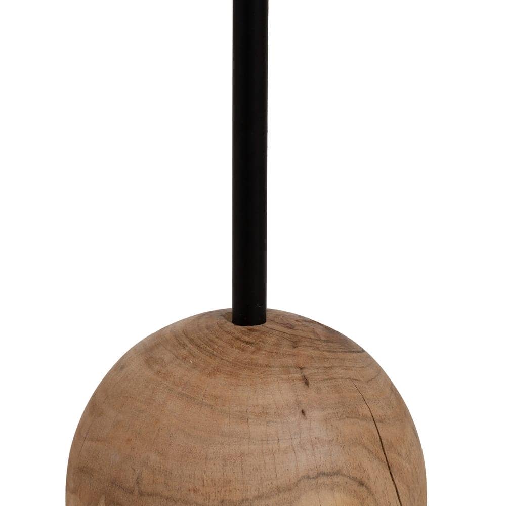 Mesa Auxiliar de Madera de Acacia 60 cm - Diseño Moderno y Funcional para Salones y Dormitorios, Estilo Minimalista y Sofisticado - Imagen 7