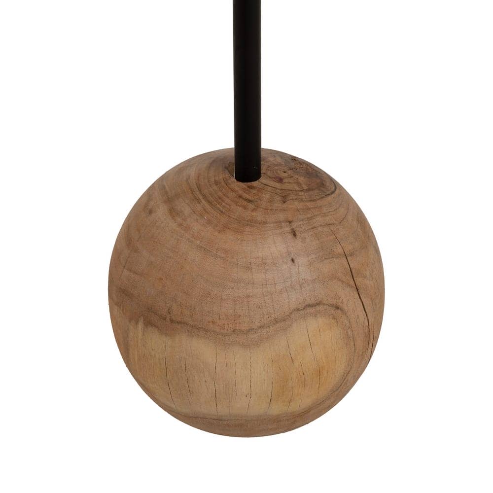 Mesa Auxiliar de Madera de Acacia 60 cm - Diseño Moderno y Funcional para Salones y Dormitorios, Estilo Minimalista y Sofisticado - Imagen 9
