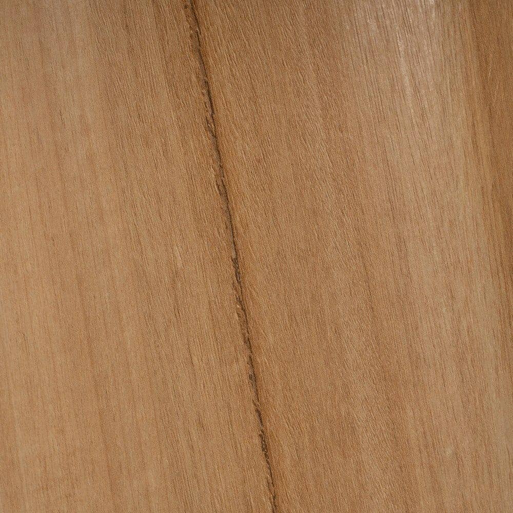 Mesa Centro Blanco-Natural 80x80 cm con Top Cerámico Imitación Mármol y Patas de Hierro - Estilo Moderno para Salones Elegantes - Imagen 5