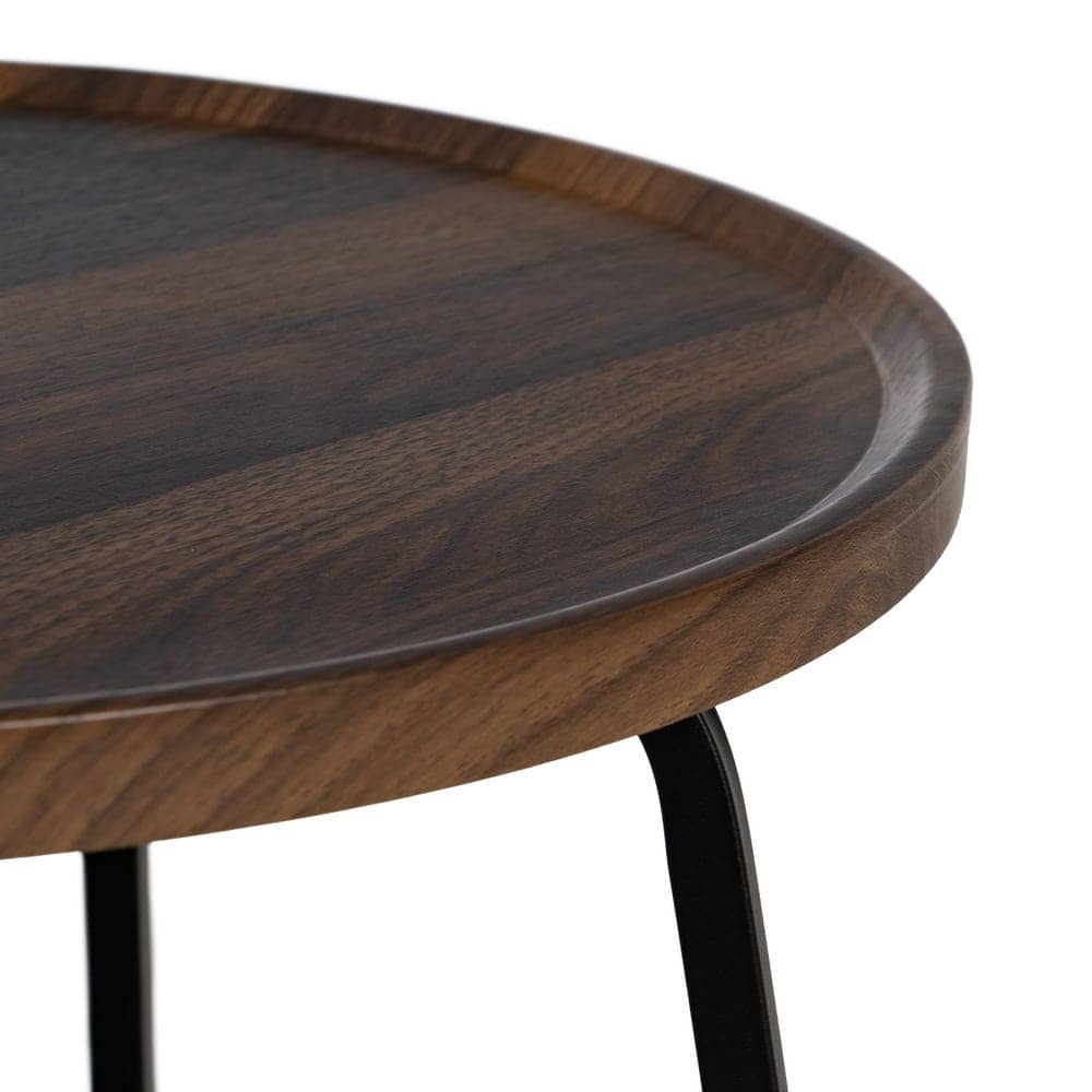 Mesa Centro Salón Moderna 50 cm - Acabado Marrón Elegante y Funcionalidad Ideal para Tu Hogar - Imagen 5