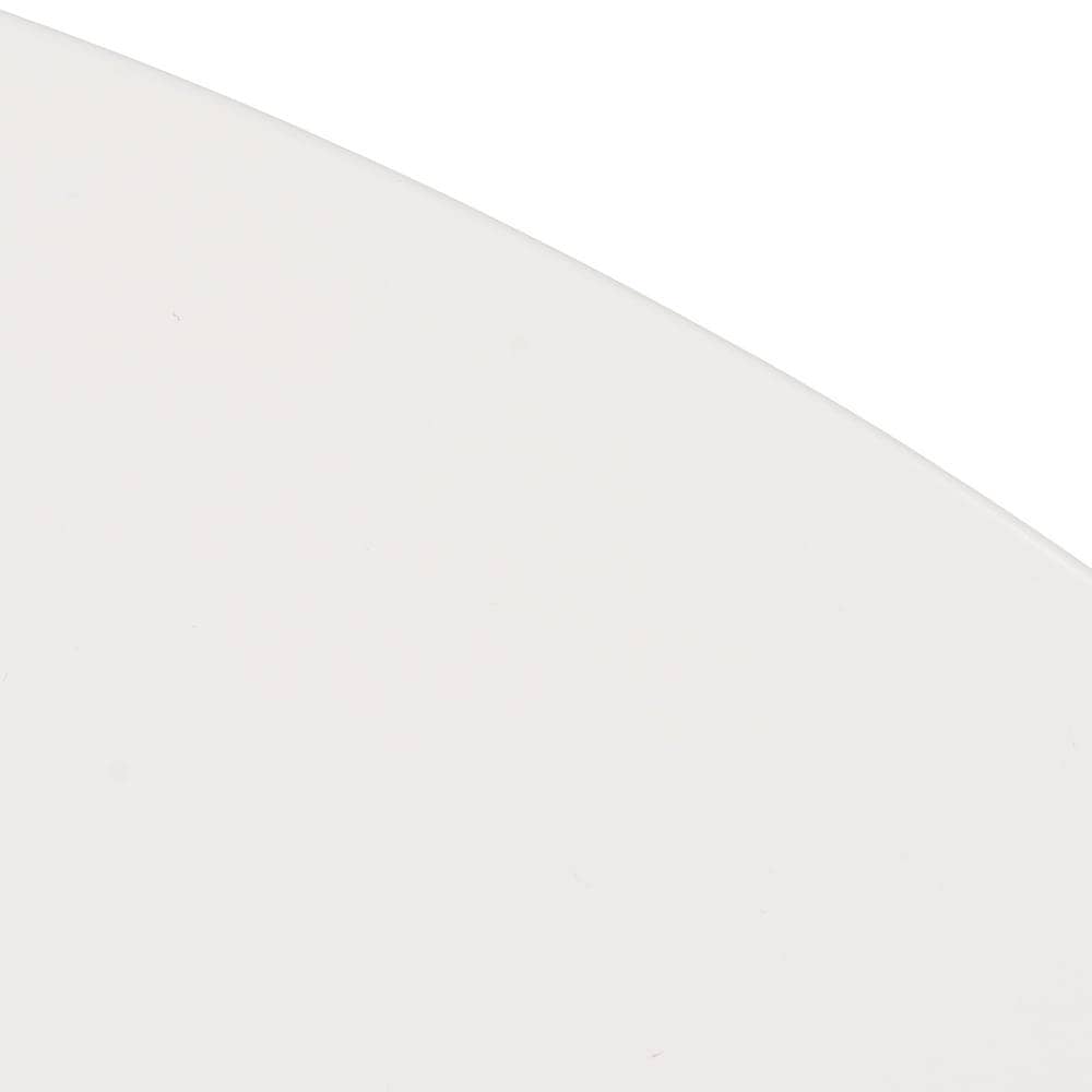 Mesa Comedor Blanco-Natural de 100x100 cm con Patas de Hierro - Diseño Minimalista y Funcional para Hogares Modernos - Imagen 3