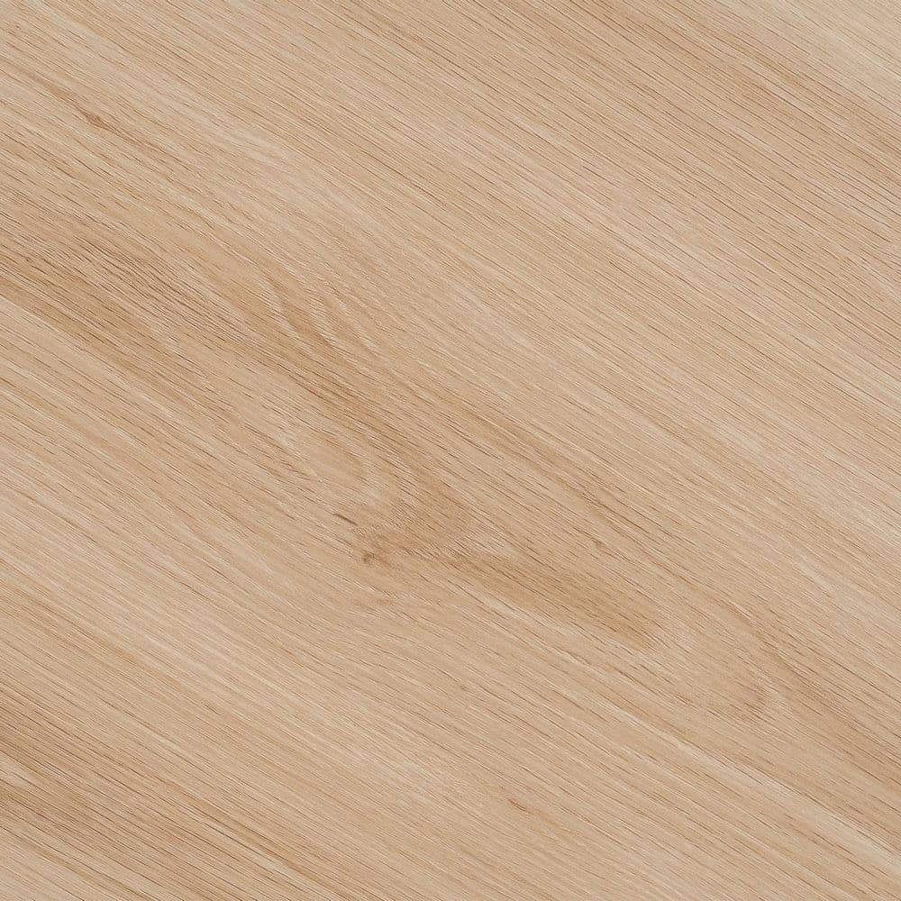 Mesa Comedor Redonda Natural-Crema 120 cm con Base de Metal - Diseño Minimalista y Elegante para Comedores Modernos - Imagen 6