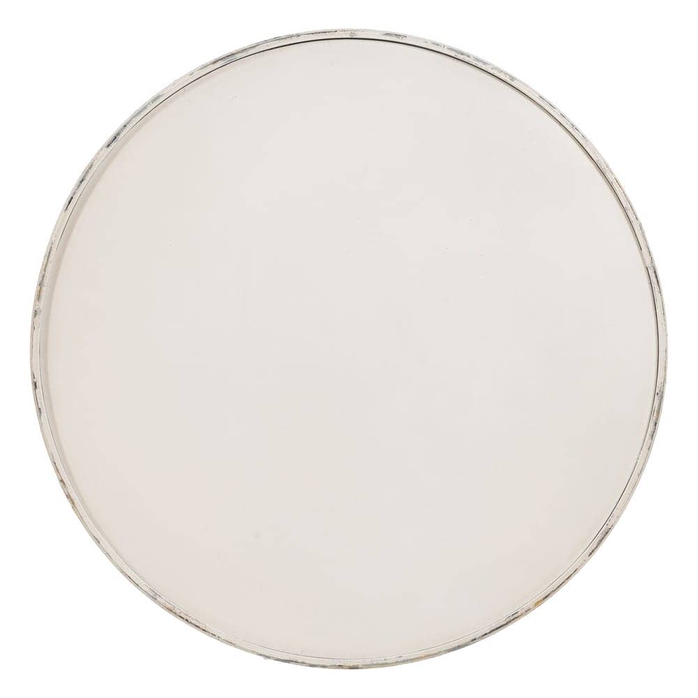 Mesa de Metal Crema 75 cm - Diseño Elegante y Funcional para Comedor, Cocina o Zona de Trabajo - Imagen 7