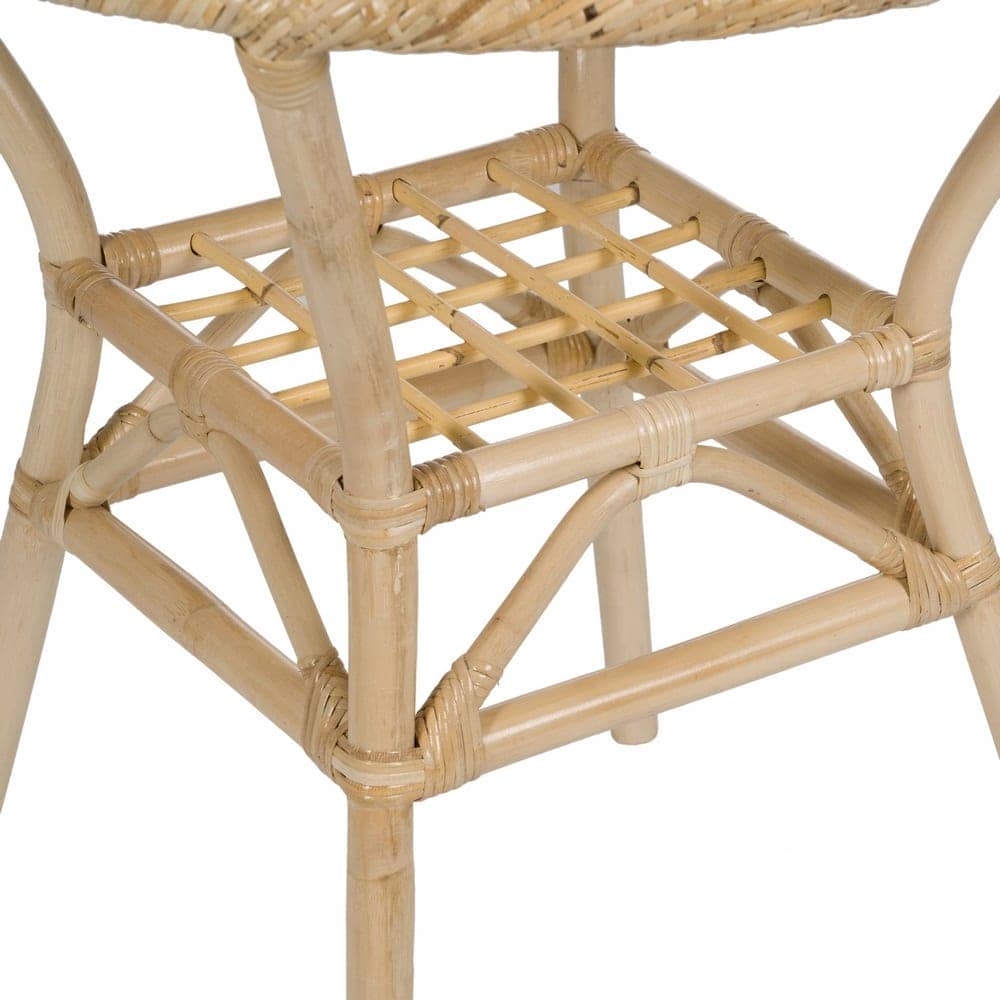 Mesa Natural de Ratán 76 cm - Diseño Funcional y Estilo Bohemio para Salones y Terrazas - Imagen 6
